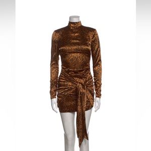 Likely Animal Print Mini Dress